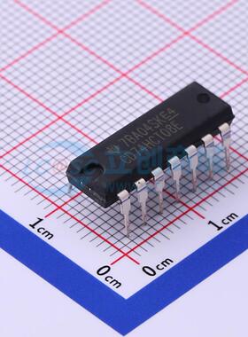 CD74HCT08E PDIP-14 全新原装 TI(德州仪器)