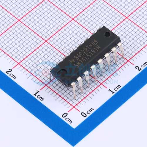 SN74LS191N PDIP-16 全新原装 TI(德州仪器)