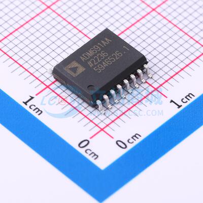 ADM691AARWZ-REEL SOIC-16-300mil 全新原装 ADI(亚德诺)
