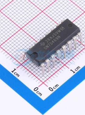 SN75469N TI(德州仪器) PDIP-16 达林顿晶体管阵列 现货