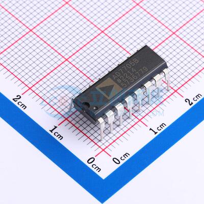 AD7705BNZ PDIP-16 全新原装 ADI(亚德诺)