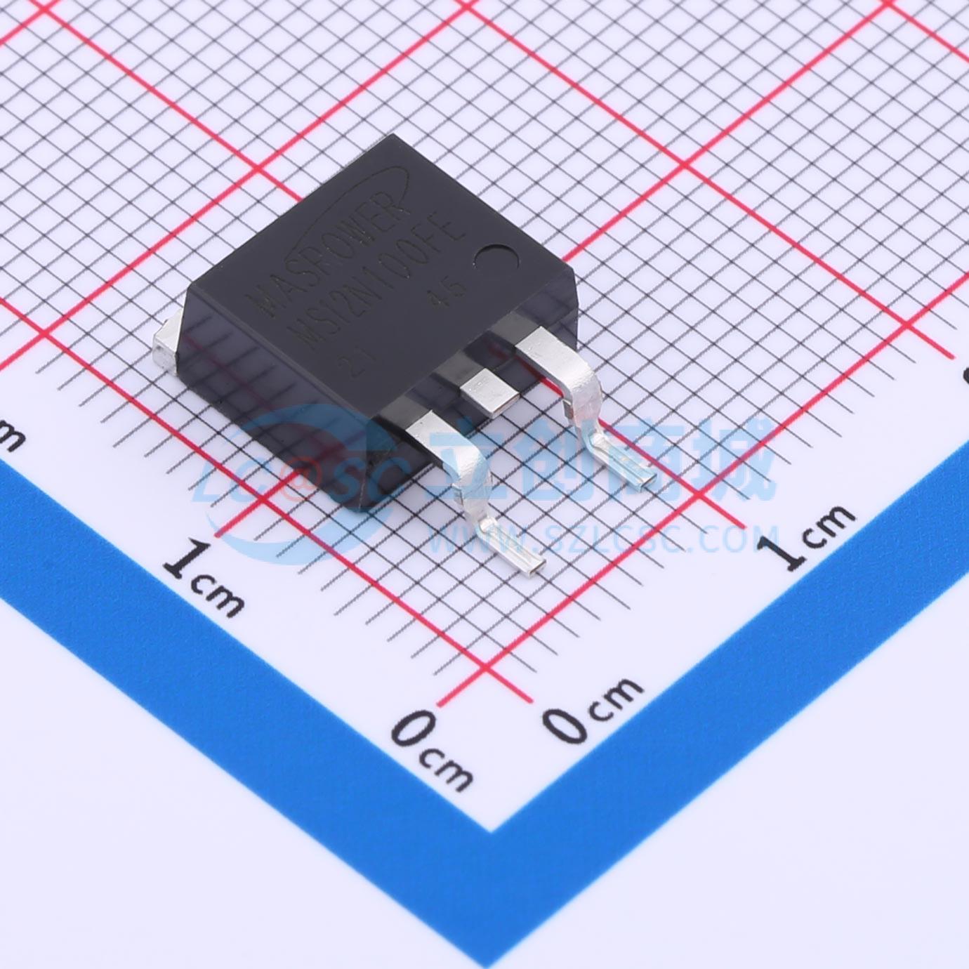 MS12N100FE MASPOWER(麦思浦) TO-263 场效应管 现货