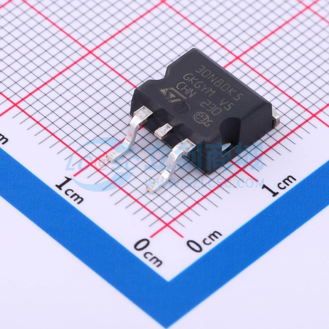 STB30N80K5 ST(意法半导体) D2PAK(TO-263) 场效应管 现货