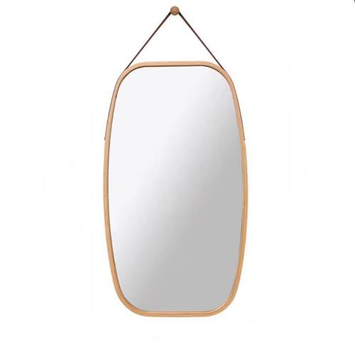 曲天化镜下楠竹衣镜壁挂半身卫生间妆挂墙长镜学生宿舍穿NDP网红