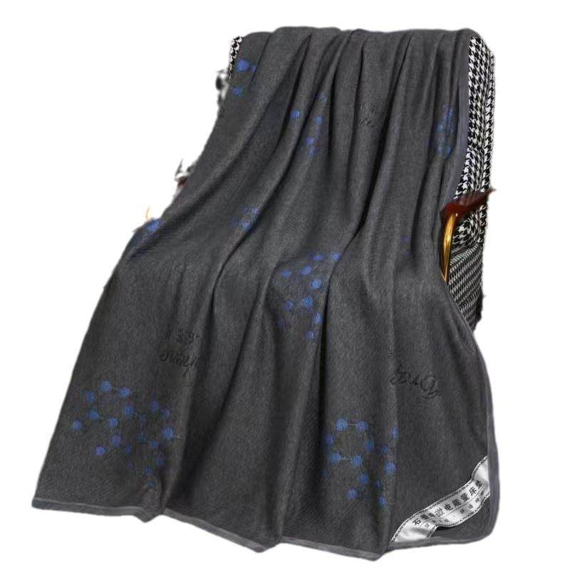 厂家石墨烯离子能量床垫微电能垫子立体纯色会销礼品床笠