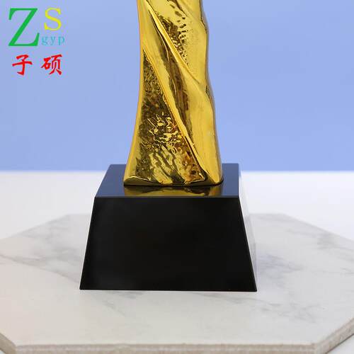 金牛奖树脂奖杯摆件跑步比赛纪念品学生运动会礼品公司员工颁奖