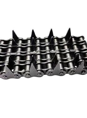 碳钢8B塑-2/4分双0排机尖齿链条吸机木材输送工业用传送链条