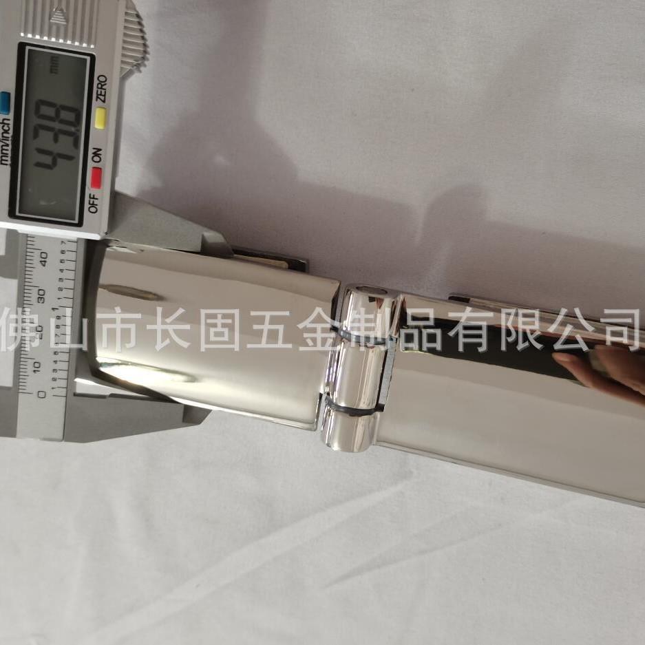 长固双向180度浴室外开玻璃活动夹无框淋浴房无角度定位合页铰链