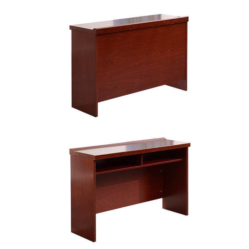 会议培训桌实木皮油漆条桌双人课桌长条桌会议室桌椅组合源头工厂