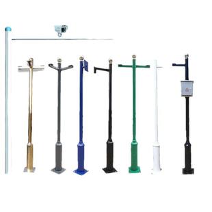 不锈钢信号灯杆八立角杆监控支架2米45米抓拍监卡控米杆子扣立柱