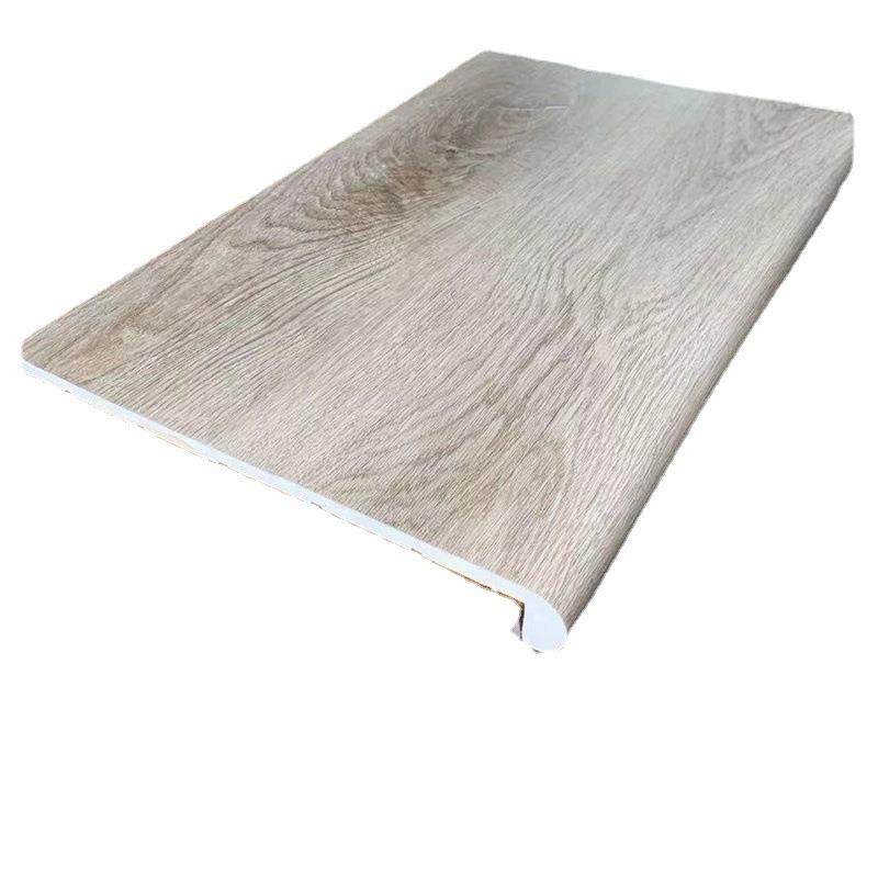 生产楼梯踏步阁楼别墅复式公寓仿实木防滑旋转spc石晶楼梯踏步板