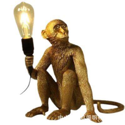 北欧树脂店猴子壁吊灯儿童房酒吧餐廊厅走面装饰灯动631物麻绳猴,家装灯饰光源,智能吊灯,淘宝优惠券,粉丝福利购,淘宝优惠卷