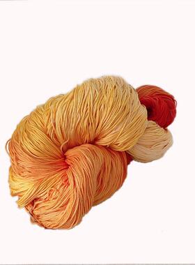 埃及棉渐段染色YLQ-TH01绣线6股十字绣线绣花线18色变配线多色