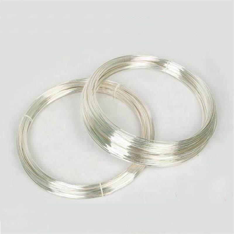 S999纯银丝银线手工diy镶嵌线材戒指手链项链吊坠银材料饰品配件