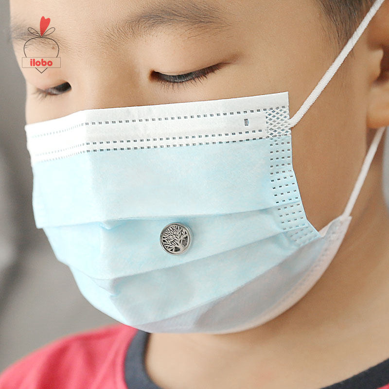 ilobo生命树随身香薰夹衣领精油磁吸扣口罩香薰扣防闷扩香香氛夹,洗护清洁剂/卫生巾/纸/香薰,香薰香料,淘宝优惠券,粉丝福利购,淘宝优惠卷