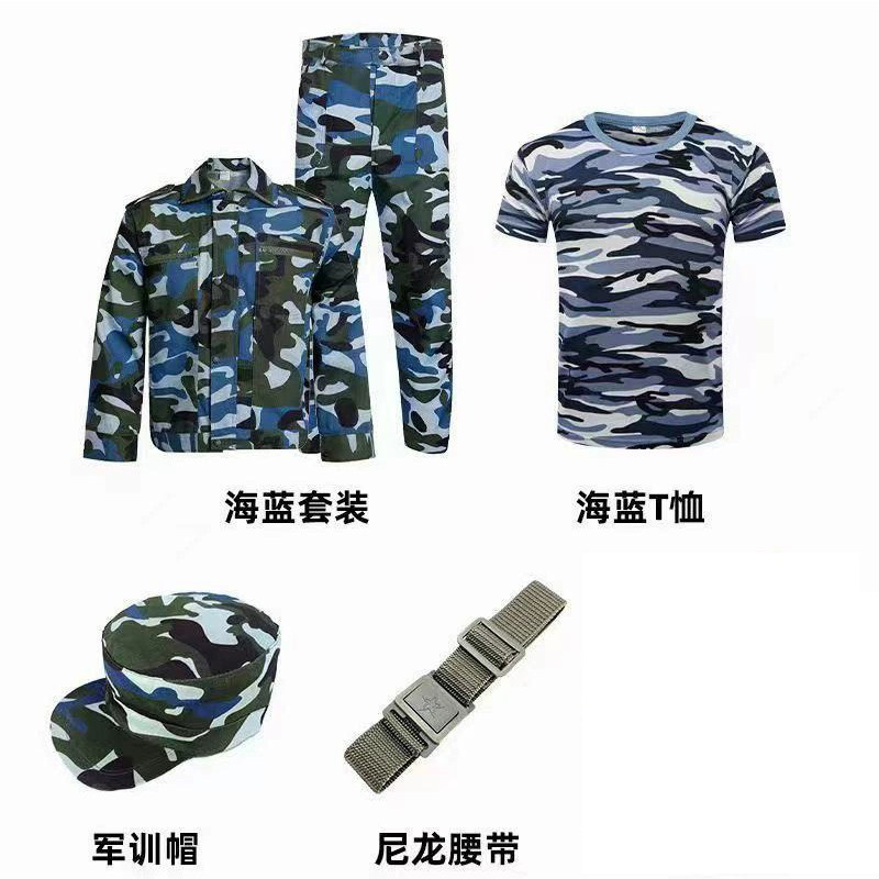 大学生夏季军训服套装87