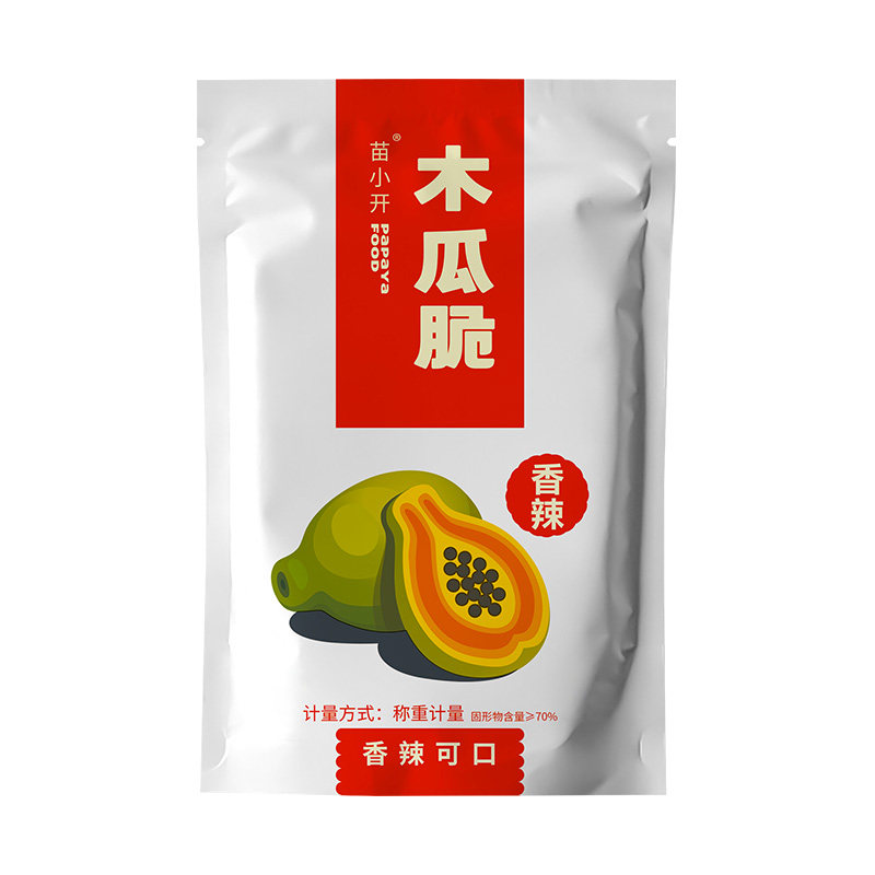 【量贩装】5斤 苗小开木瓜丝五彩椒袋装酱菜广西特产咸菜下饭菜