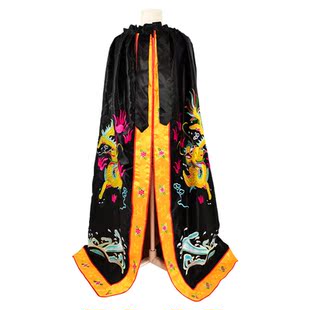 新款新款双龙菩萨披风关帝五爷玉皇神明斗篷寺庙还愿披袍厂家直销