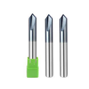 台湾55度钨钢倒角刀60度90 120度倒角铣刀合金涂层铝用钢用倒角刀