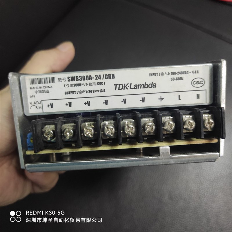 TDK-LAMBDA SWS300A-24/GRB开关电源测试,OK,出货