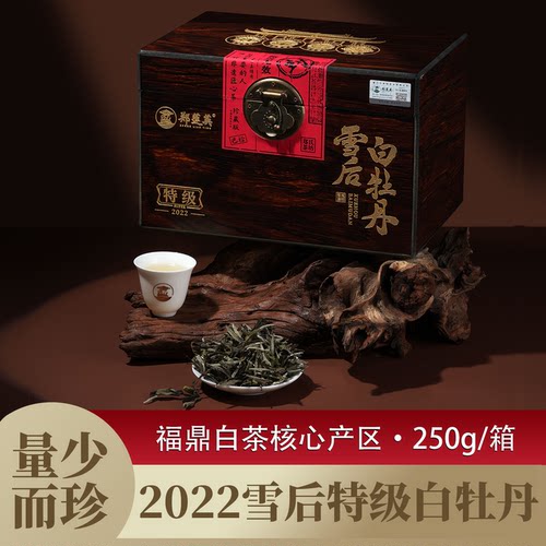 【官方旗舰店】雪后特级白牡丹