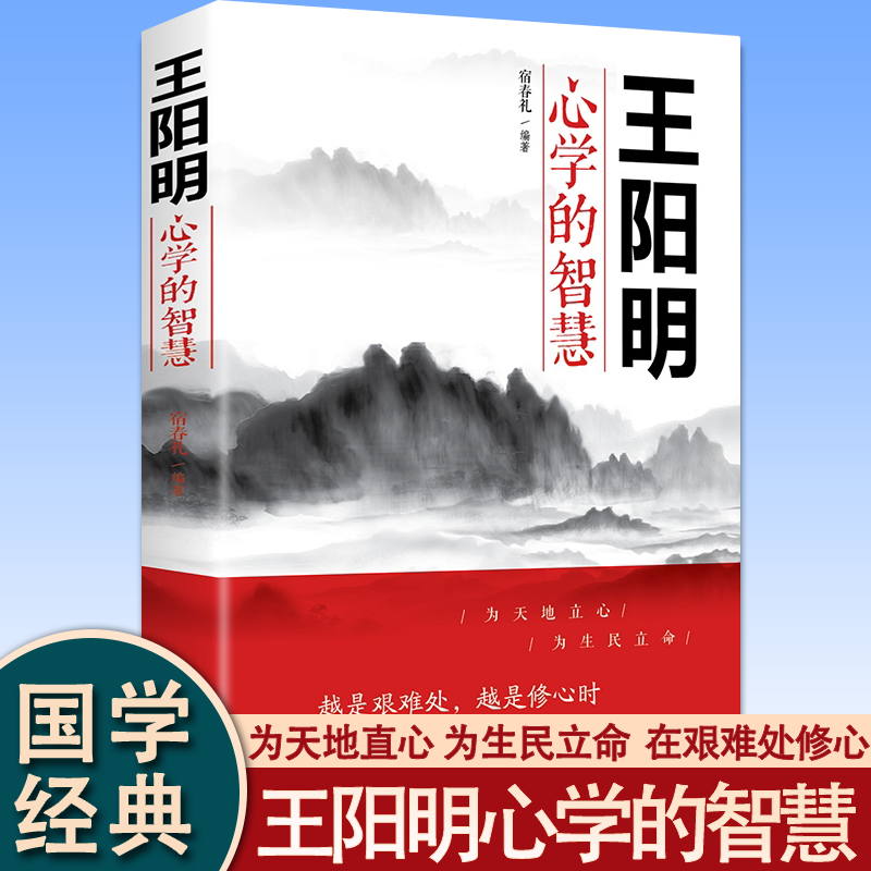 王阳明心学的智慧 中国传统哲学心理学智慧谋略为人处世人际沟通术阅读书籍