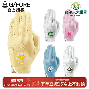 GFORE高尔夫手套男女士手套防滑透气彩色羊皮柔软舒适左右手GOLF