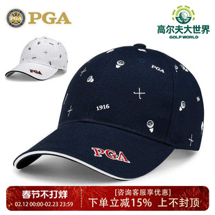 美国PGA 高尔夫球帽golf帽子高尔夫防晒帽子透气舒适男女同款