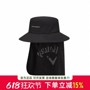 高尔夫帽男26新款SUN BUCKET渔夫帽运动遮阳披帘帽