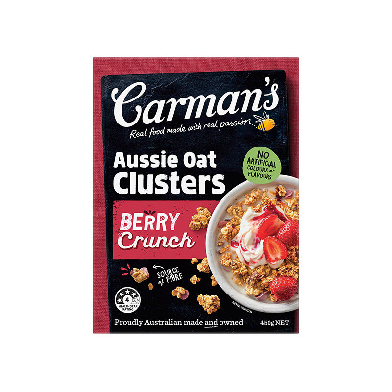 【临期】carman's康澳麦烘焙水果坚果燕麦片即食进口谷物麦片早餐
