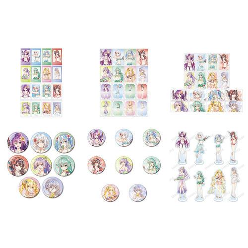 通贩 约会大作战 AniArt aqua label 度假泳装水枪 周边 12月出荷