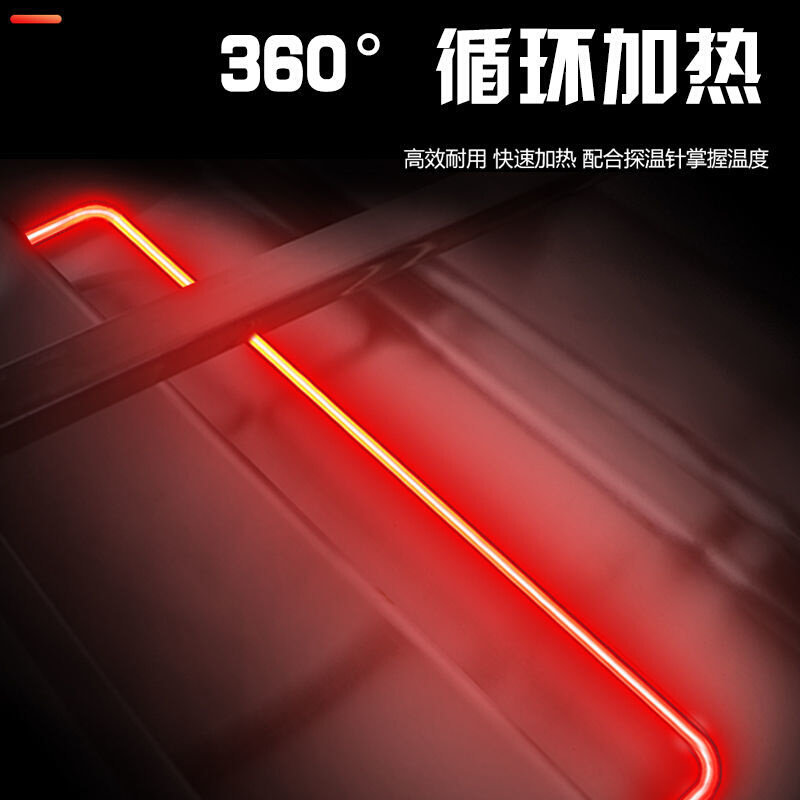 好货2022快餐保温台玻璃罩食堂电加热快餐车打菜台汤池自动控温售