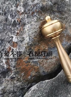 迷你手摇转金轮转金筒