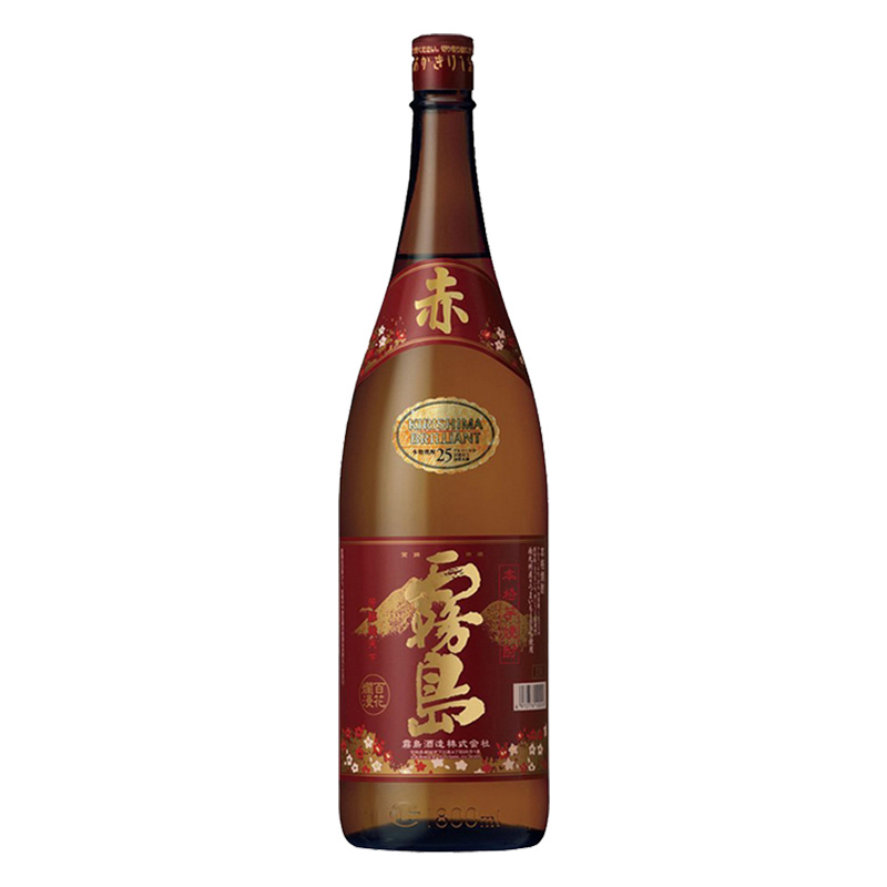赤雾岛烧酒甘薯芋烧酒本格烧酎日本地瓜烧1.8L 1800ml泡梅子酒