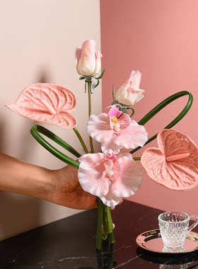 高端大把花束仿真花手捧花