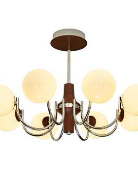 高中古法式奶级油客厅吊灯主灯包餐豪斯感复古魔豆厅卧室护96158