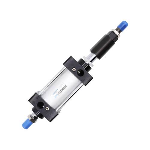 SC63气动气缸行程可调SCJ63*25/50/75/100/125/150/200-50/100-S