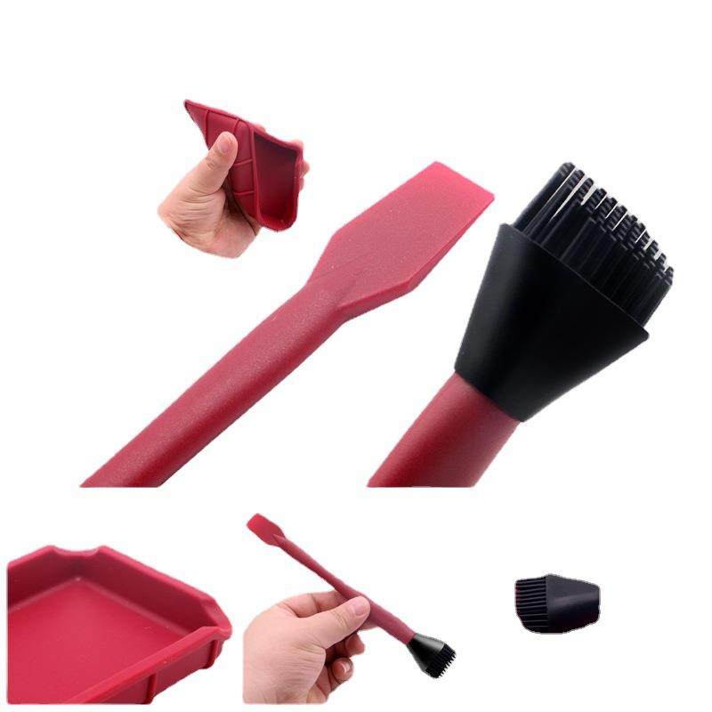 硅胶刷毛刷软胶刷木工胶刷乳胶刷实木刷白胶刷涂胶厂家