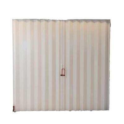 折叠门简易隔断卧室双开门临时门吊轨铝合金轨道厨房隐形门推拉门