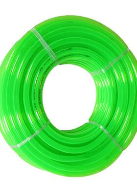 内径20六分绿色单层透明塑胶软管园管水牛筋V软管PLN20C软管给花