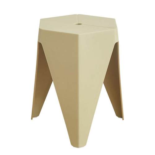 家用多边塑料子代意简约可叠放方凳多颜色创风车现圆胶凳凳