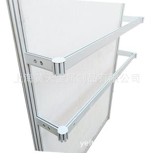 一体式结实美观衣标摊挂衣架展销会标准展位服装展示架挂衣架轻便