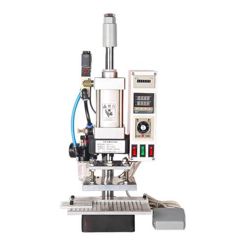 小型手动烫机功能花logo皮多TSL金革烫印压印压唛机压烙印铜模热