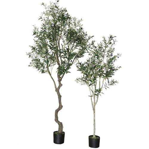 仿真橄内榄树北假欧风格家居客厅落地室绿植盆景ltao5595装饰栽品