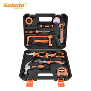 家用礼品超值12件五金套装工具电工维修工具箱多功能组合组套