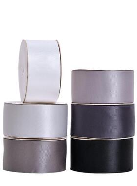 姚饰明MVH服装发辅料织带双面涤色丁3.8cm缎带包装烘焙d纶iy丝带