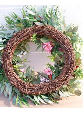 欧式玫瑰花饰环大6cm22寸壁挂饰门饰墙饰速卖/5通m01261货源