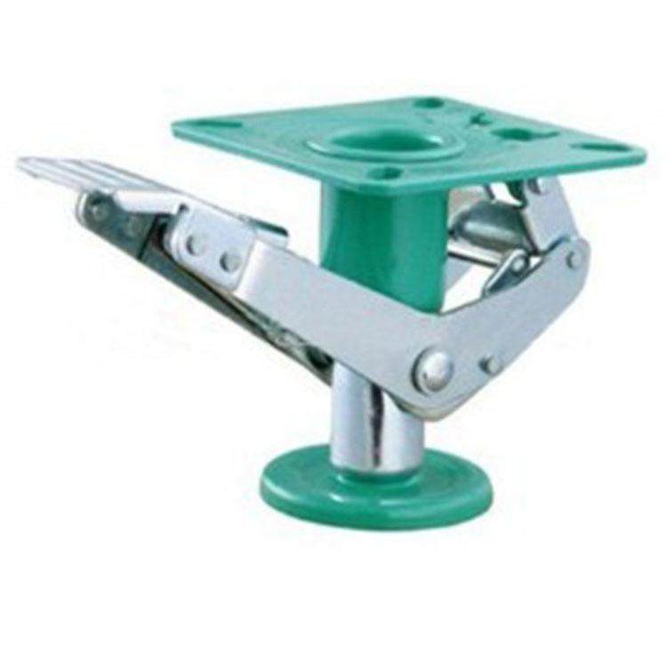 业寸5寸寸8寸日式顶高器支4撑架地6刹器汽车工物流设备台车容器用