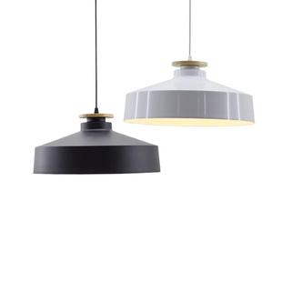 北欧吊饭厅约餐厅灯吧台床头日木式 原铝材吊灯 简创灯意设计师风格