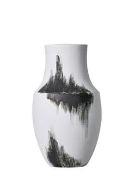 新中T20038式意手绘风写景禅创意陶瓷花瓶餐背景现代家居客厅插花